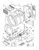 Dryer bulkhead parts