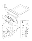 Top and console parts