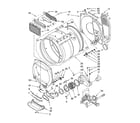 Kenmore 11097842700 dryer bulkhead parts diagram
