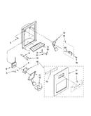 Dispenser front parts