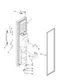 Freezer door parts