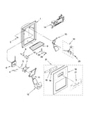 Dispenser front parts