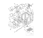 Kenmore Elite 11068092700 cabinet parts diagram