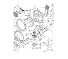Kenmore Elite 11078082700 bulkhead parts diagram