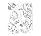 Kenmore Elite 11087081601 bulkhead parts diagram