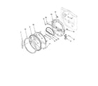 Kenmore 11087531700 door parts, optional parts (not included) diagram