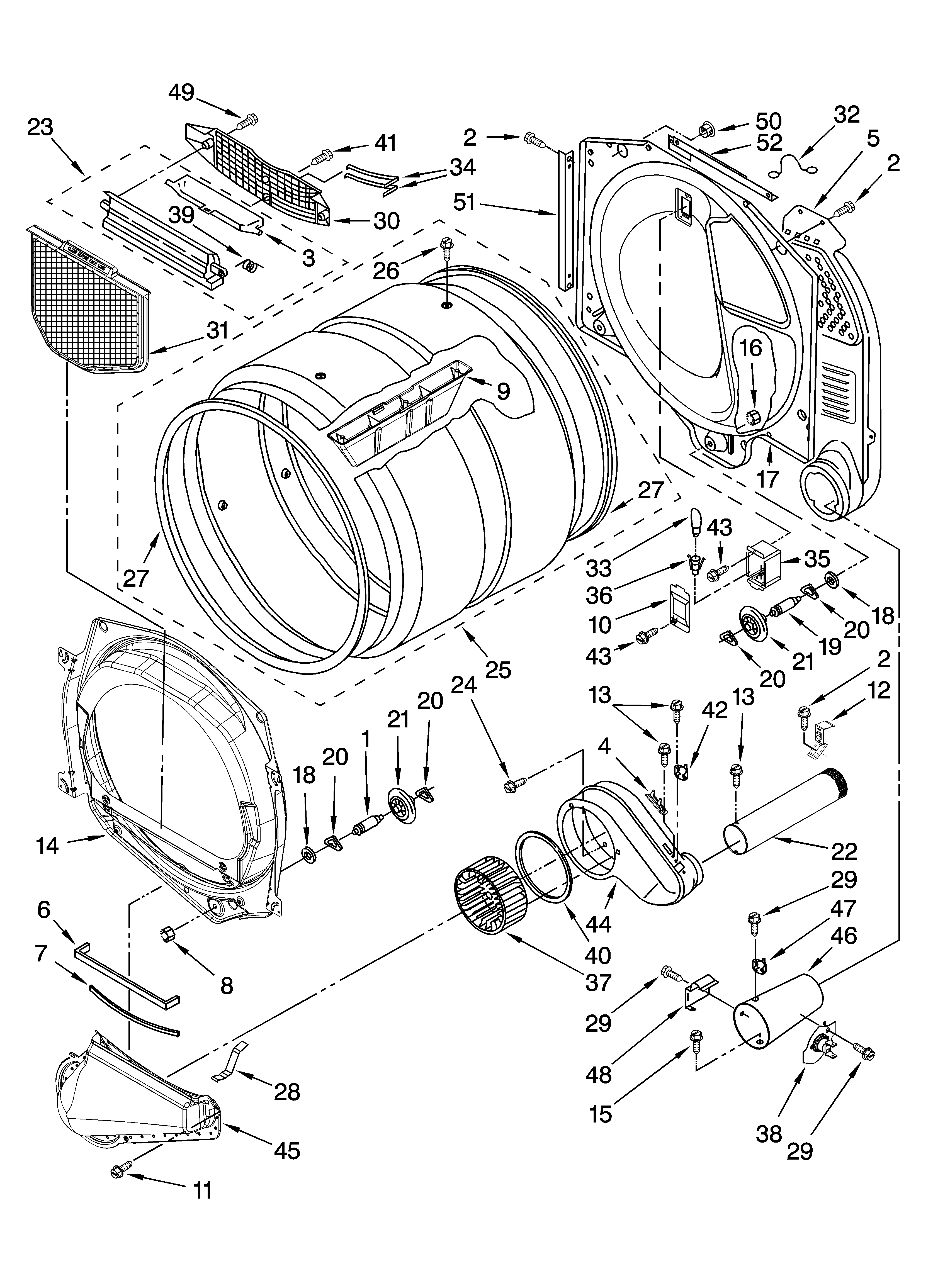 Bulkhead parts