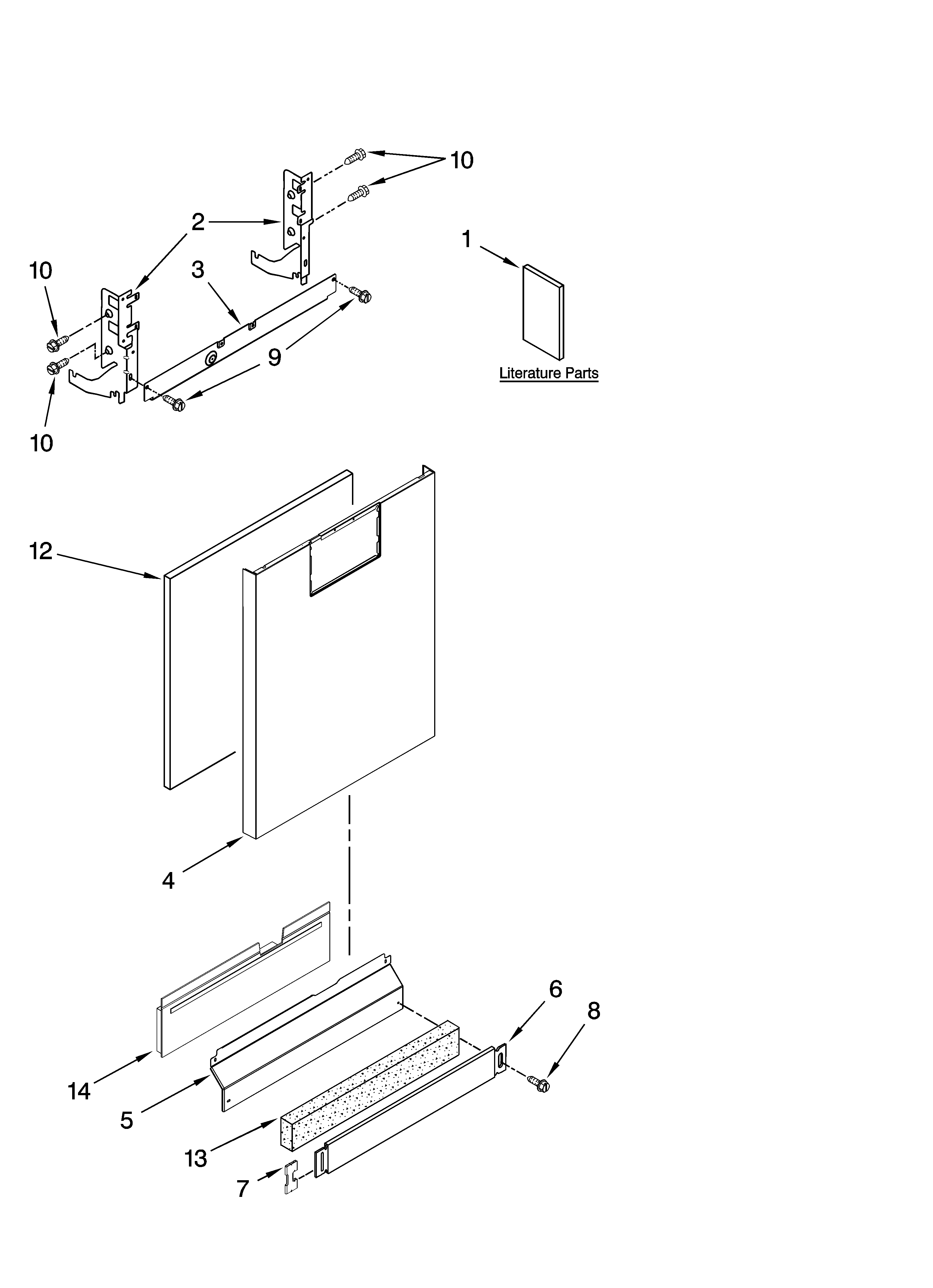 Door and panel parts