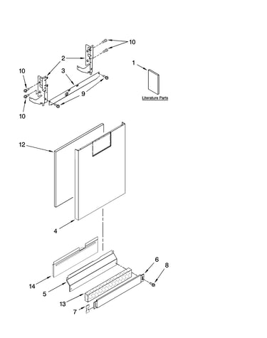 Door and panel parts