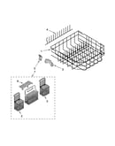 Lower rack parts, optional parts (not included)