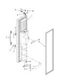 Freezer door parts