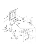 Dispenser front parts