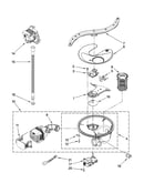 Pump, washarm and motor parts