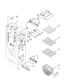 Freezer liner parts