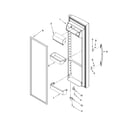 Kenmore 10657062603 refrigerator door parts diagram