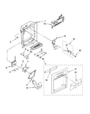 Dispenser front parts