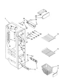 Freezer liner parts