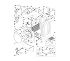 Kenmore Elite 11086742700 cabinet parts diagram