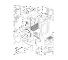 Kenmore Elite 11086762700 cabinet parts diagram