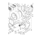 Kenmore Elite 11086762700 bulkhead parts diagram