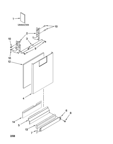Door and panel parts