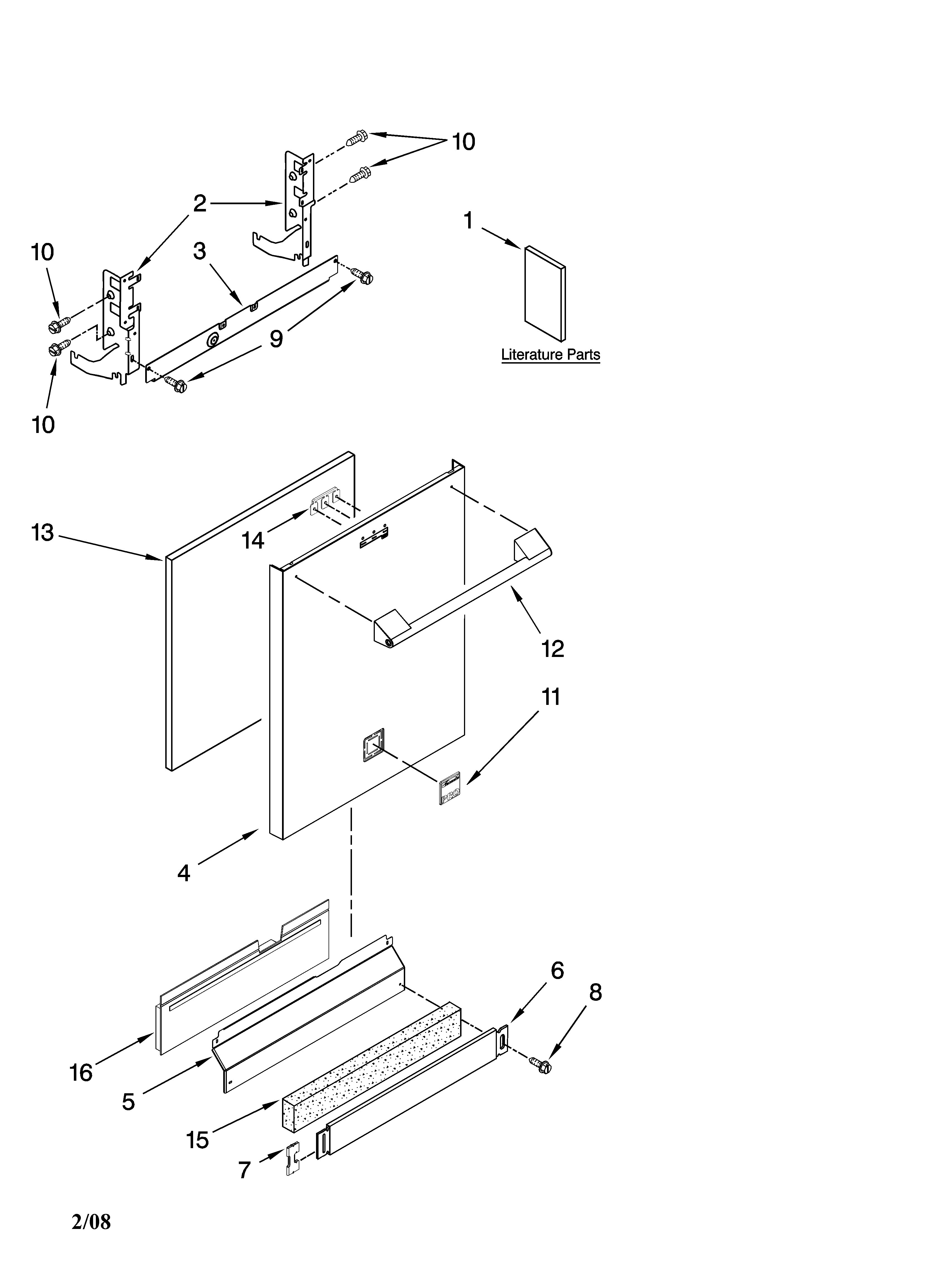 Door and panel parts