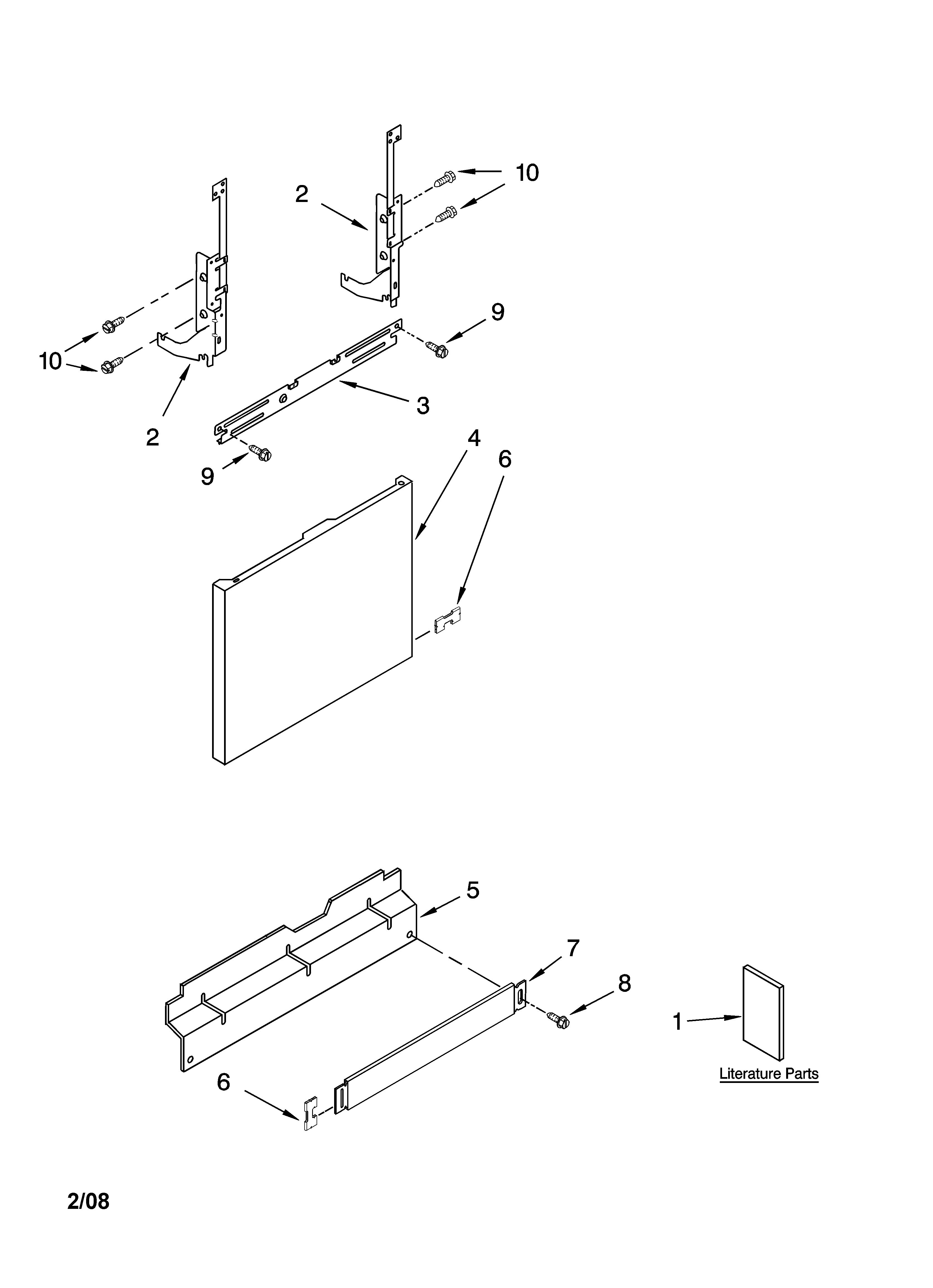 Door and panel parts