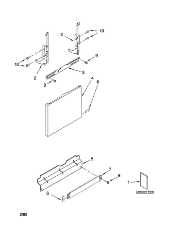 Door and panel parts