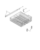 Upper rack and track parts