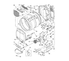 Kenmore Elite 11087872601 bulkhead parts diagram