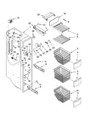 Freezer liner parts