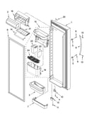 Refrigerator door parts
