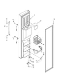 Freezer door parts