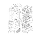 Kenmore 10657999701 refrigerator liner parts diagram