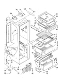 Refrigerator liner parts