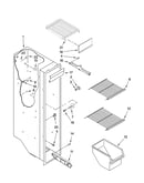 Freezer liner parts