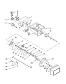 Motor and ice container parts