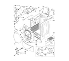 Kenmore Elite 11086742701 cabinet parts diagram