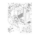 Kenmore Elite 11087086602 cabinet parts diagram
