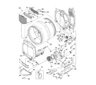 Kenmore Elite 11087086602 bulkhead parts diagram