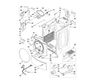 Kenmore Elite 11087731701 cabinet parts diagram