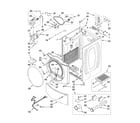 Kenmore Elite 11087872602 cabinet parts diagram
