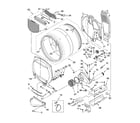 Kenmore Elite 11087892602 bulkhead parts diagram