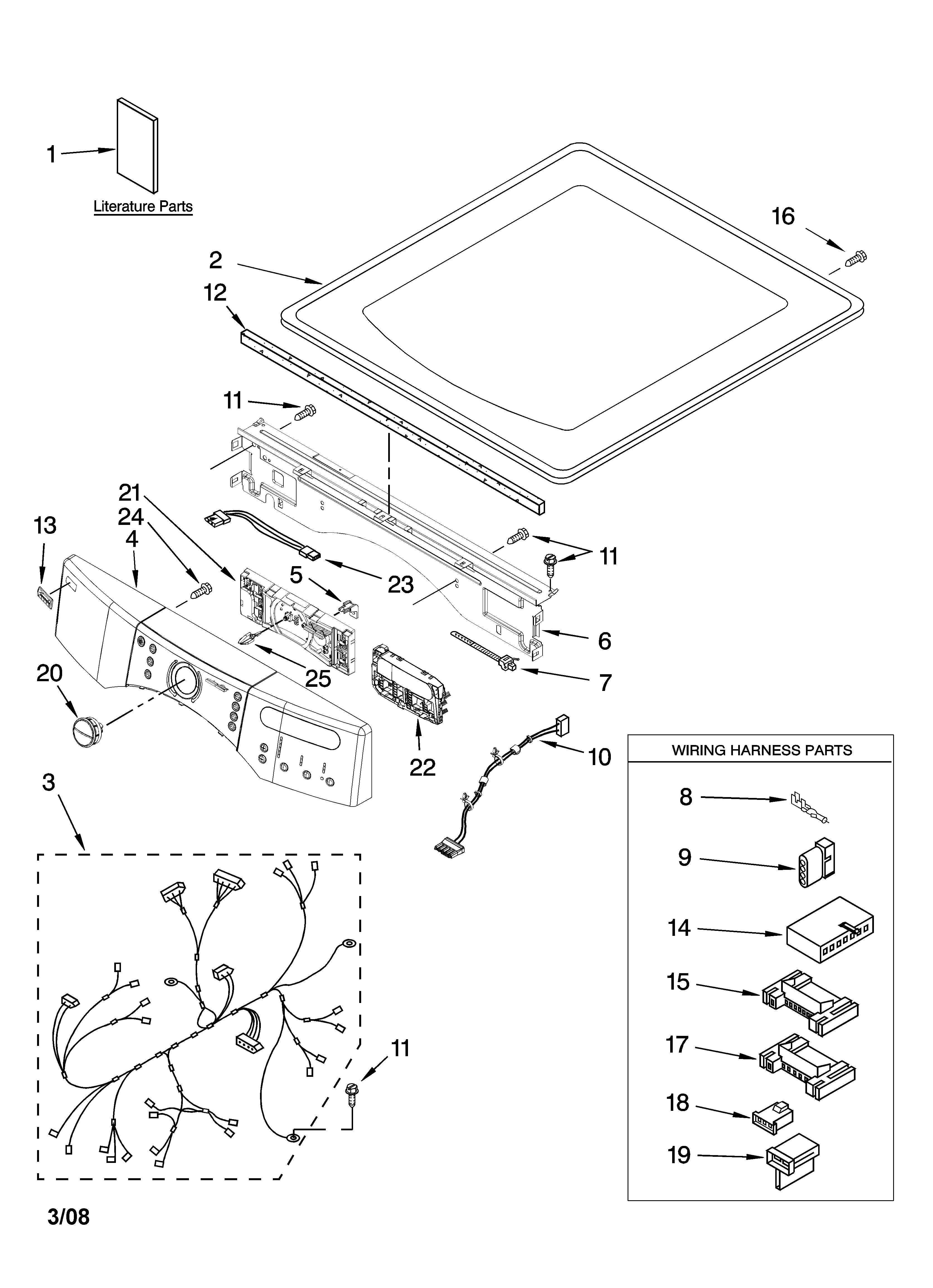 TOP AND CONSOLE PARTS