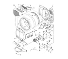 Kenmore Elite 11097892602 bulkhead parts diagram