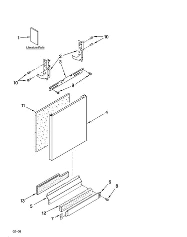 Door and panel parts