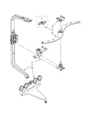 Upper wash and rinse parts