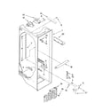 Kenmore 10658022800 refrigerator liner parts diagram