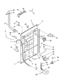 Rear panel parts
