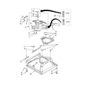 Kenmore 11028842700 machine base parts diagram